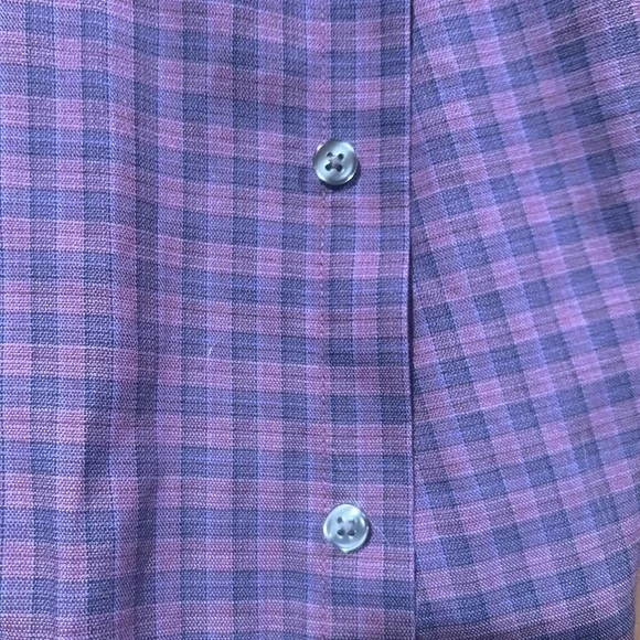 NWOT Men’s Purple Button Up Shirt! - Picture 10 of 13